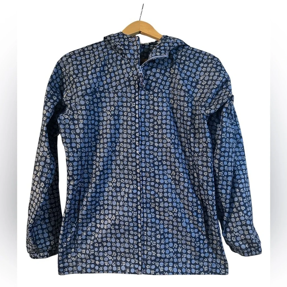 Lands' End Kids Blue Floral Jacket